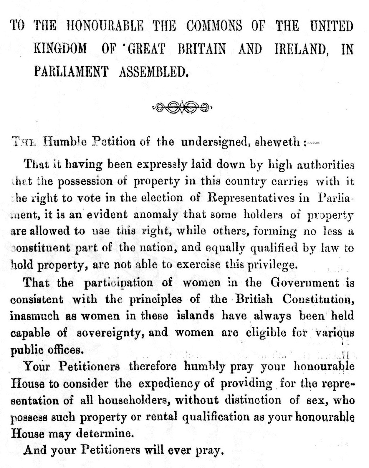 1866 Petition